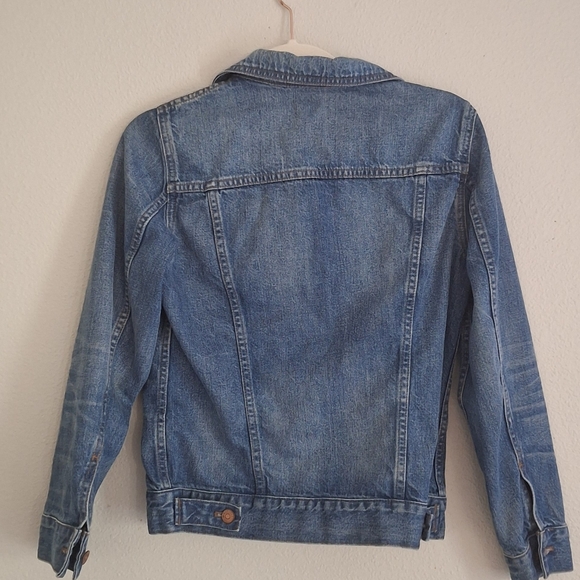Madewell Classic Denim Jacket Blue Large Women’s - Picture 5 of 5